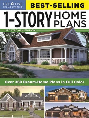 cover image of Best-Selling 1-Story Home Plans, Updated